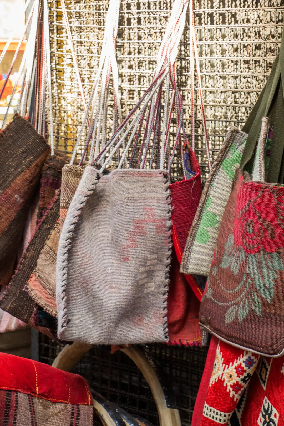 Woven jute bags